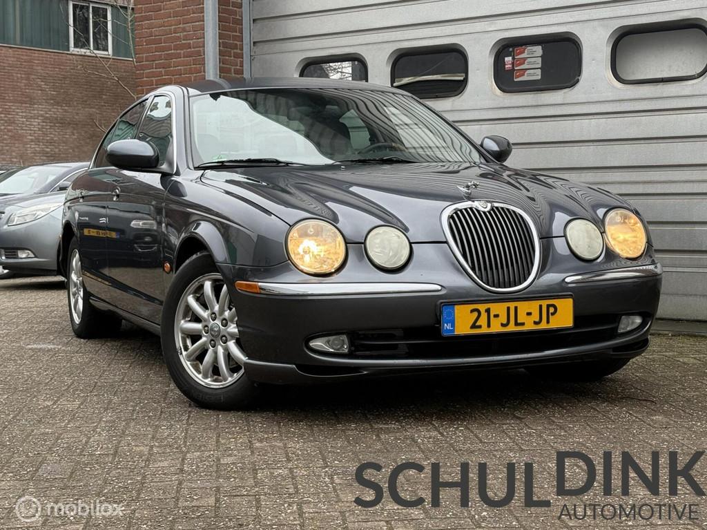 Jaguar S-type 2.5 V6 Executive AUTOMAAT|AIRCO|LEDEREN BEKLED, Auto's, Jaguar, Automaat, Achterwielaandrijving, Gebruikt, 2497 cc