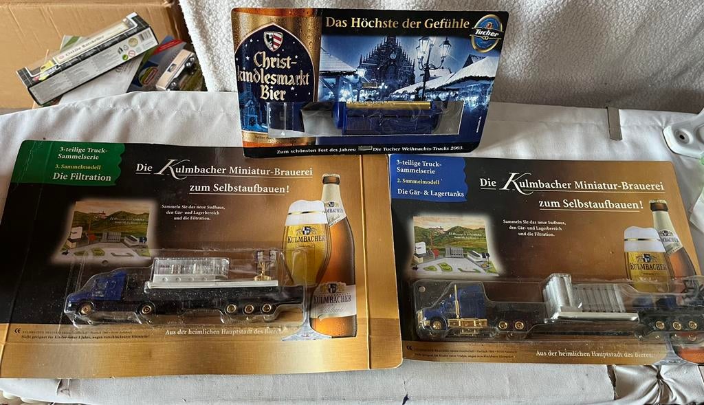 3 reclame trucks, Ophalen of Verzenden, Nieuw, Bus of Vrachtwagen