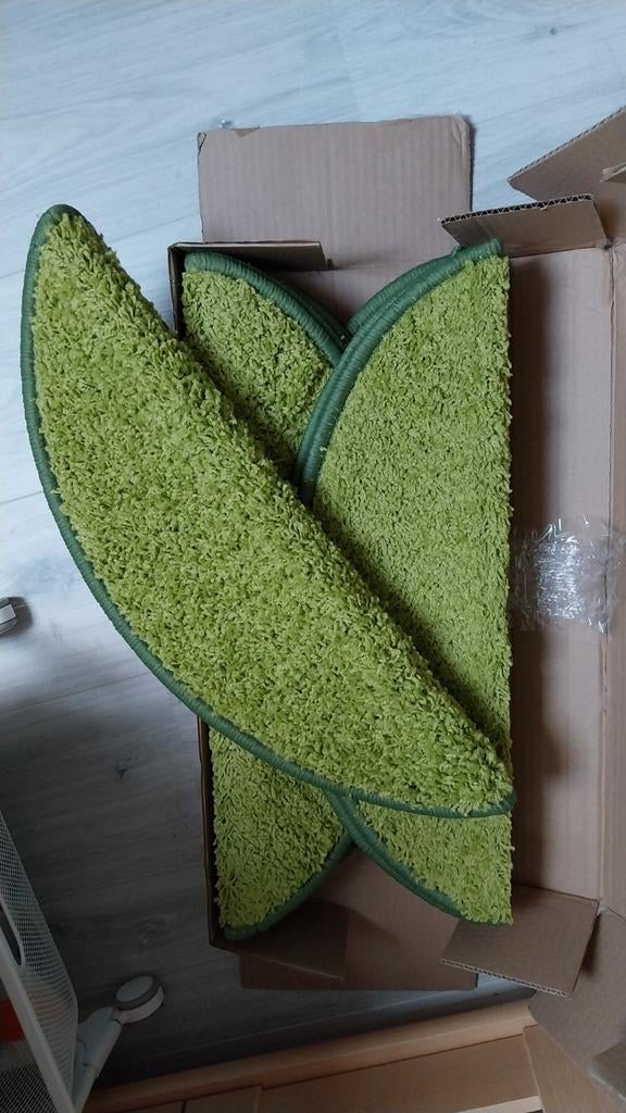 Trapmatten Lime Groen, Nieuw, Ophalen of Verzenden, Groen, Tapijttegels