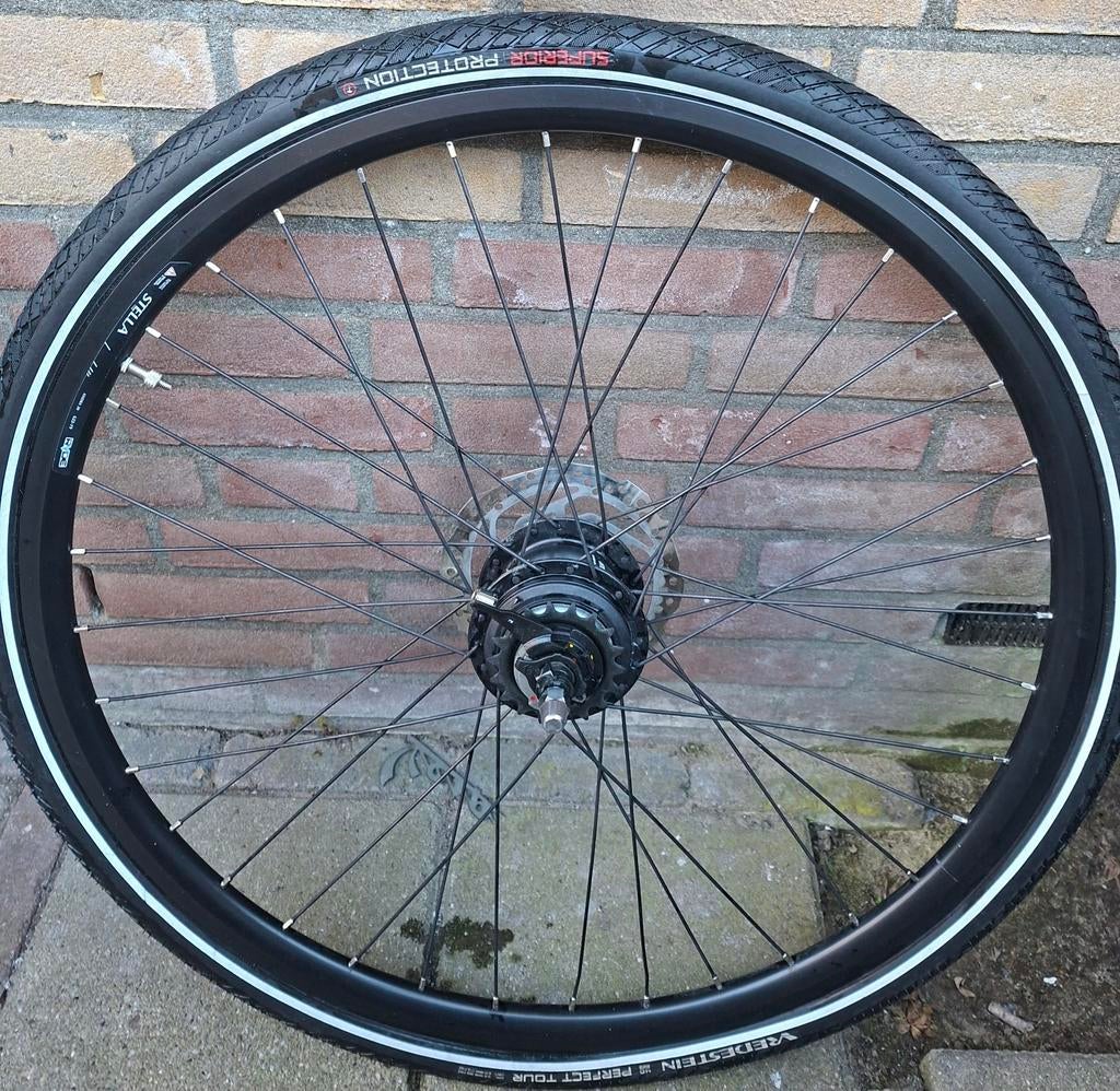 Stella voor en achterwiel, spatborden,  etcetera, Fietsen en Brommers, Fietsonderdelen, Ophalen of Verzenden, Zo goed als nieuw