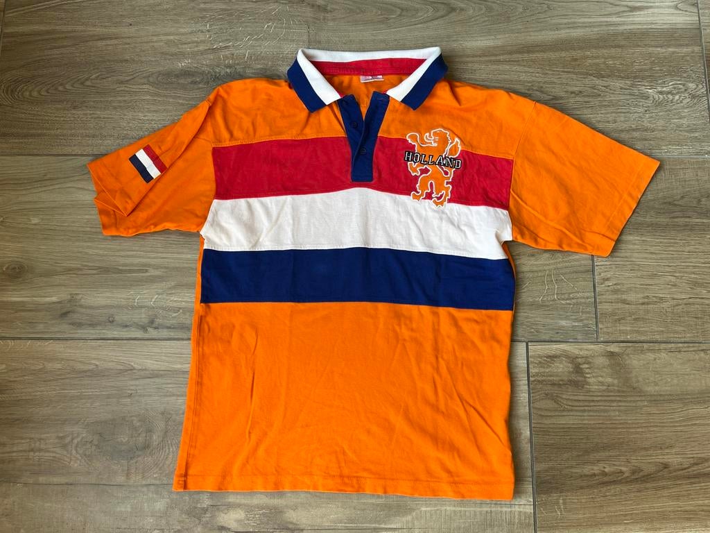 Oranje Koningsdag polo / shirt maat L, Ophalen of Verzenden, Zo goed als nieuw, Oranje