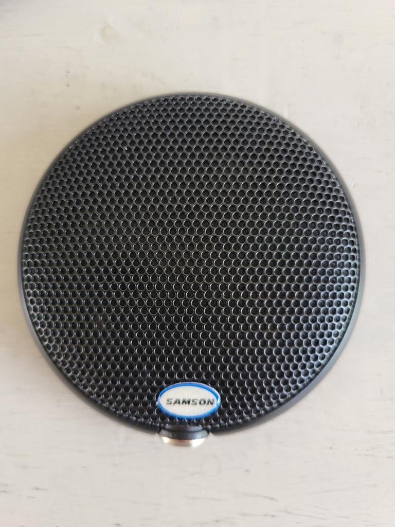 Microfone de prato condensador omnidirecional Samson CM11b, cor preto