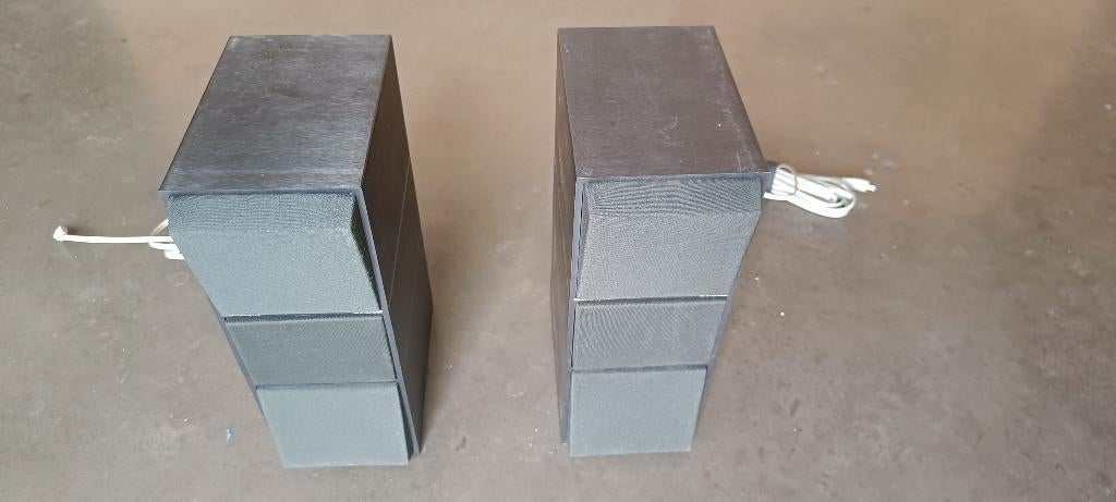 Bang & Olufsen Beovox C75 Speakerset, Gebruikt, 60 tot 120 watt, Front, Rear of Stereo speakers, Ophalen