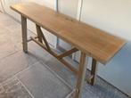 Eiken side table, Ophalen, Gebruikt, 100 tot 150 cm, Eikenhout