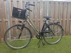 Damesfiets Easybike met versnellingen, rekje en krat, Versnellingen, Schijfrem, Ophalen, Overige merken