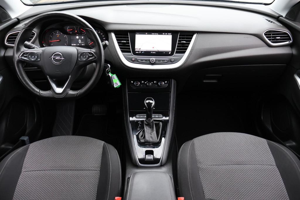 Opel Grandland X 1.2 Business Executive 1e Eigenaar | Dealer, Auto's, Opel, 1199 cc, Leder en Stof, Zwart, Bedrijf