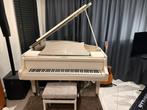 Bechner babyvleugel 1978 - Klassieke witte vleugel, Muziek en Instrumenten, Piano's, Ophalen of Verzenden, Gebruikt, Wit, Vleugel