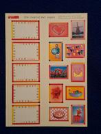 Velletje "10 x creatief met zegels" uit 1998, Postzegels en Munten, Postzegels | Nederland, Ophalen of Verzenden, Na 1940, Postfris