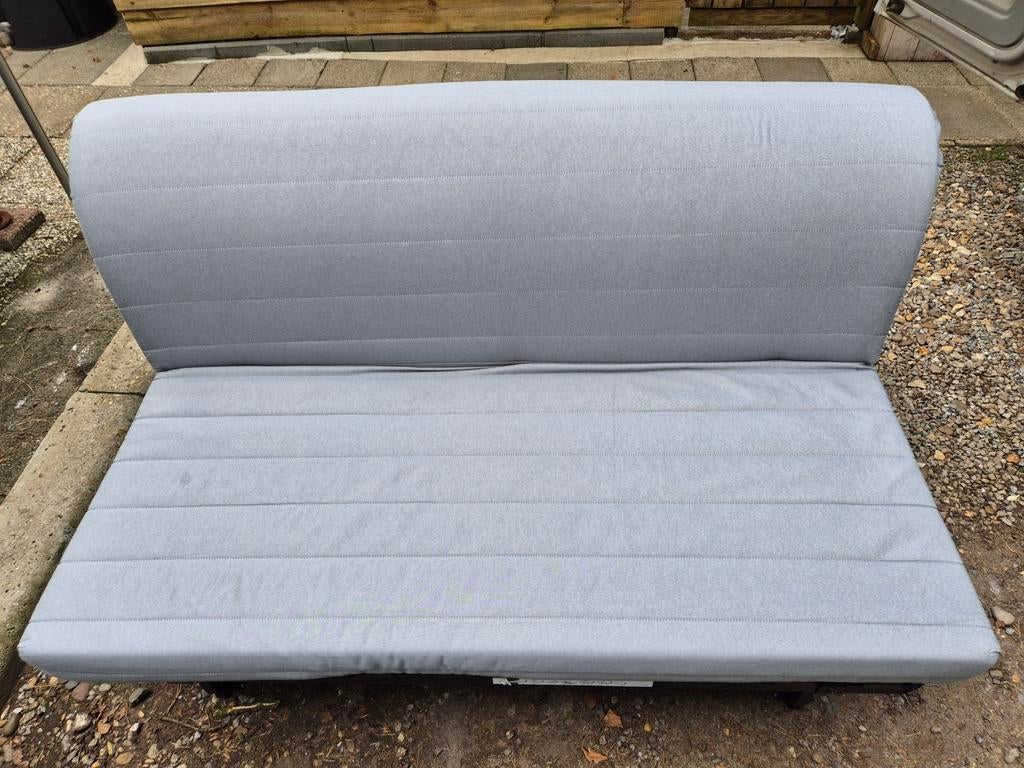 Slaapbank, Ophalen, Zo goed als nieuw, Tweepersoons, 140 cm