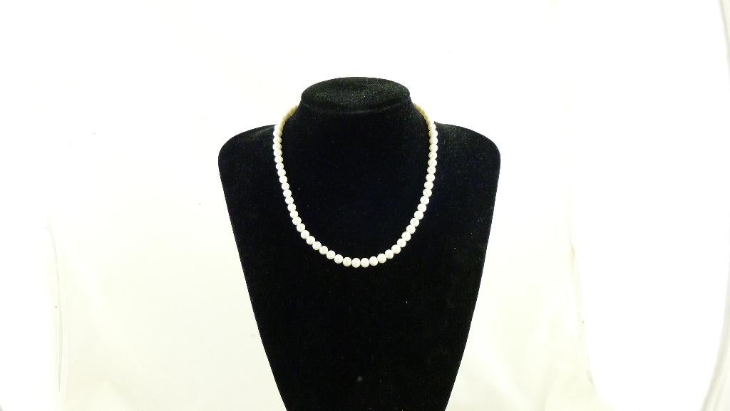 Moederdag cadeau | Handgemaakte Parelketting € 30,00, Ophalen of Verzenden, Nieuw, Wit, Overige materialen