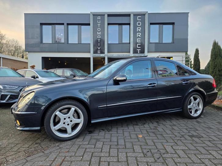 Mercedes-Benz E-klasse 500 Advantgarde |55 AMG|Xenon|Youngti, Auto's, Mercedes-Benz, Bedrijf, Te koop, E-Klasse, ABS, Airbags