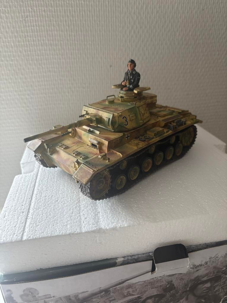 King & Country WS134 Panzer III Tank MIB, Ophalen of Verzenden, Nieuw