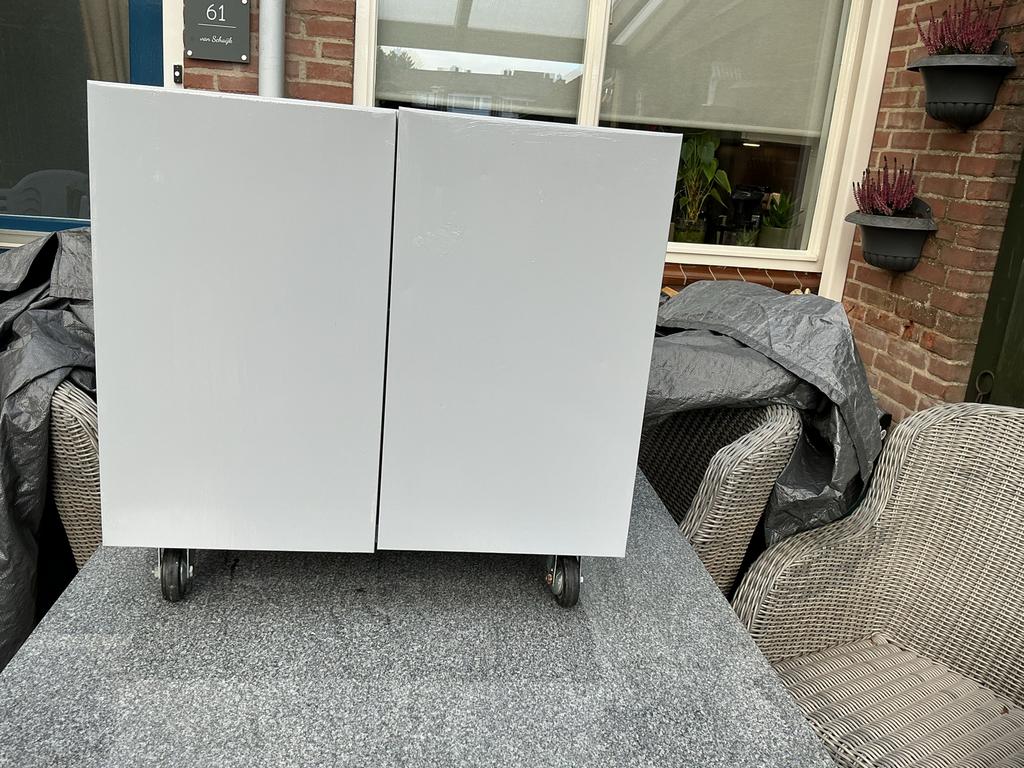 Metalen Werkkast met Wielen, Ophalen of Verzenden, Gebruikt