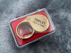 Triplet loep 30x-22 MM, met speciale glas, nieuw, Ophalen of Verzenden, Nieuw, Vergrootglas of Loep