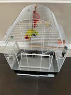 Ferplast vogelkooi inclusief accessoires, Ophalen, Zo goed als nieuw, Metaal, Vogelkooi