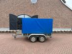 Tandemasser aanhanger met huif – zeer nette staat, Ophalen, Zo goed als nieuw