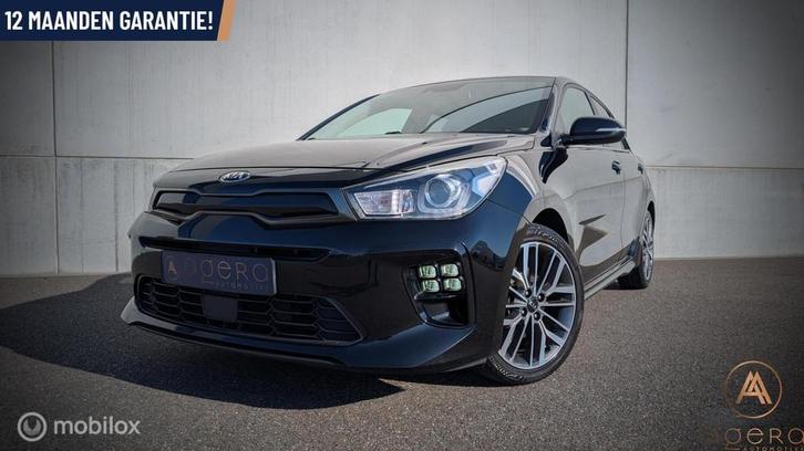 Kia Rio 1.0 TGDI GT-Line Bomvol, Zeer Goed En Luxe, NAP, Auto's, Kia, Bedrijf, Te koop, Rio, ABS, Achteruitrijcamera, Airbags