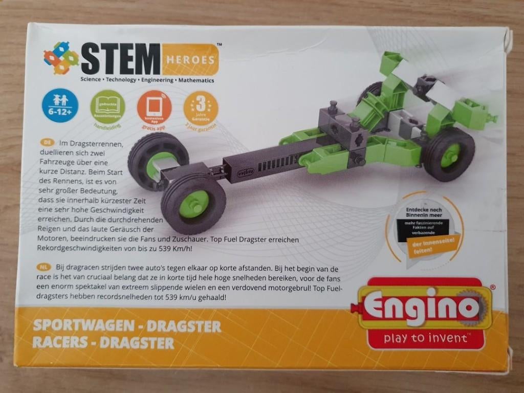 Sportwagen Dragster van STEM Heroes model SH32, Ophalen of Verzenden, Nieuw, Overige merken