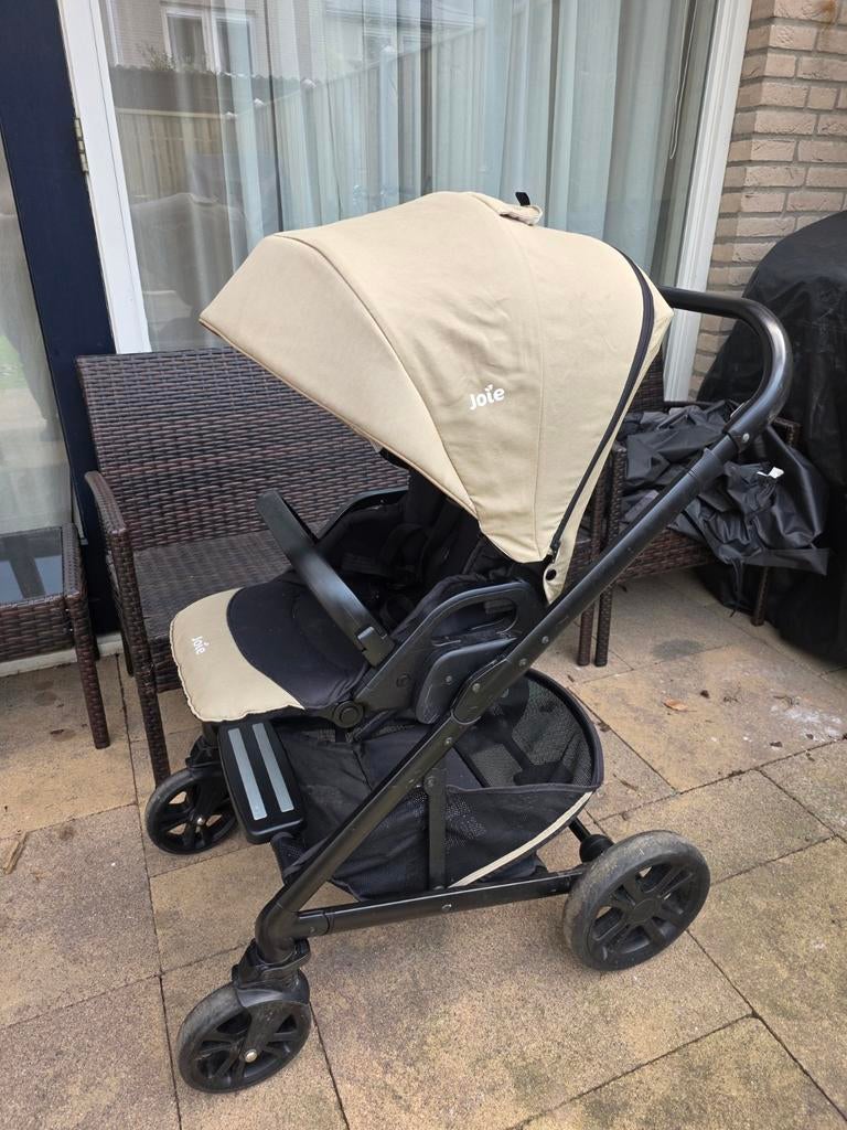 Joie Chrome DLX Kinderwagen, Kinderen en Baby's, Buggy's, Gebruikt, Regenhoes, Verstelbare rugleuning, Ophalen