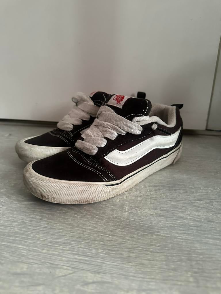 Vans Knu Skool sneakers met dikke veters, Kinderen en Baby's, Babykleding | Schoentjes en Sokjes, Ophalen, Zo goed als nieuw, Jongetje of Meisje