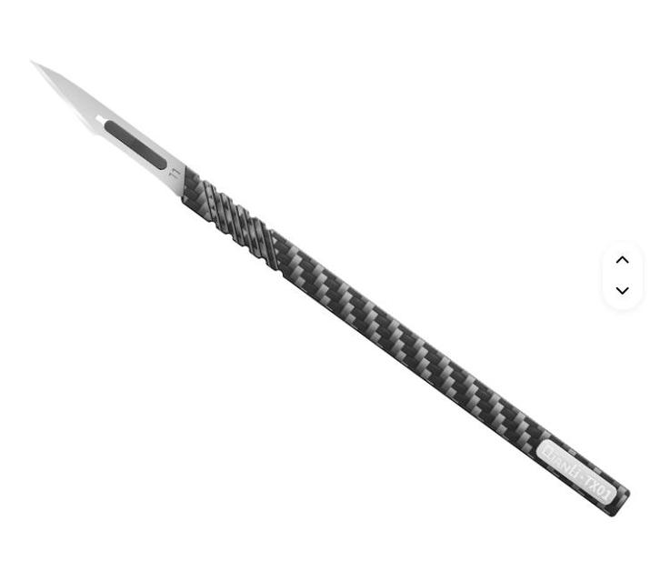 Scapel Carbon Fibre Niet Magnetisch Antistatisch Telefoon, Caravans en Kamperen, Kampeergereedschap, Nieuw, Ophalen of Verzenden