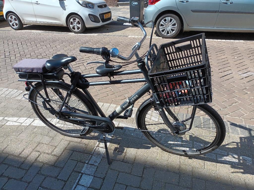 BRINCKERS, transport herenfiets voor TWEE kids, Gebruikt, Versnellingen, 61 tot 65 cm, Schijfrem