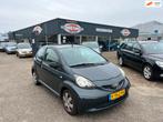 Toyota Aygo 1.0-12V(st-bekr,bj06,3drs,1399,-), Auto's, Voorwielaandrijving, Stof, Gebruikt, Zwart