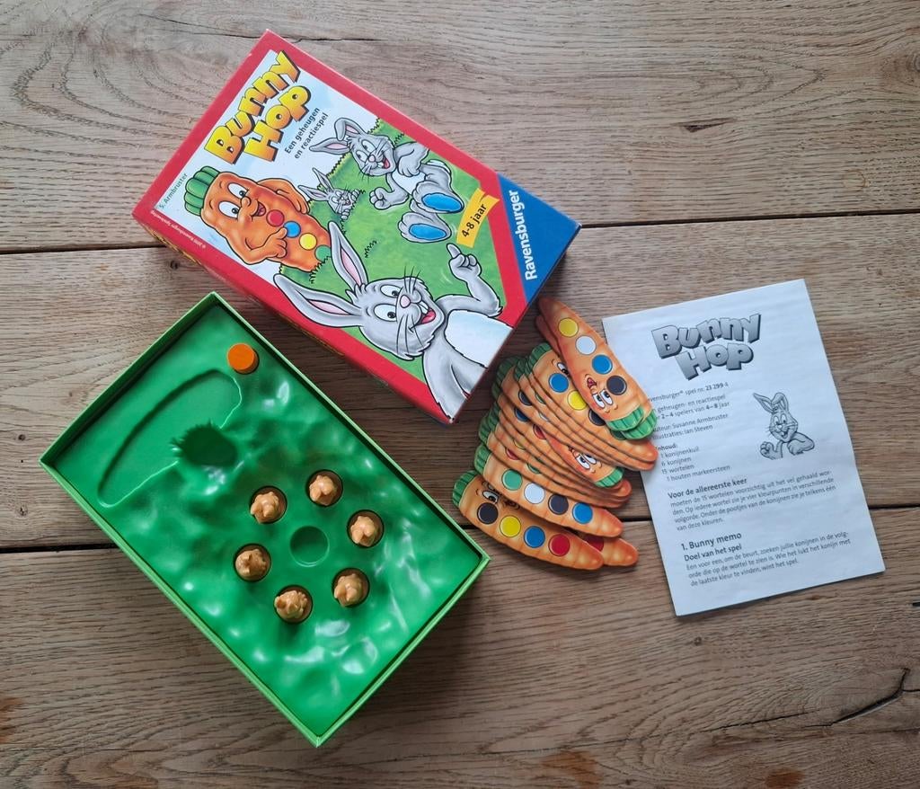 Bunny hop spel, Vijf spelers of meer, Ophalen of Verzenden, Zo goed als nieuw, Ravensburger