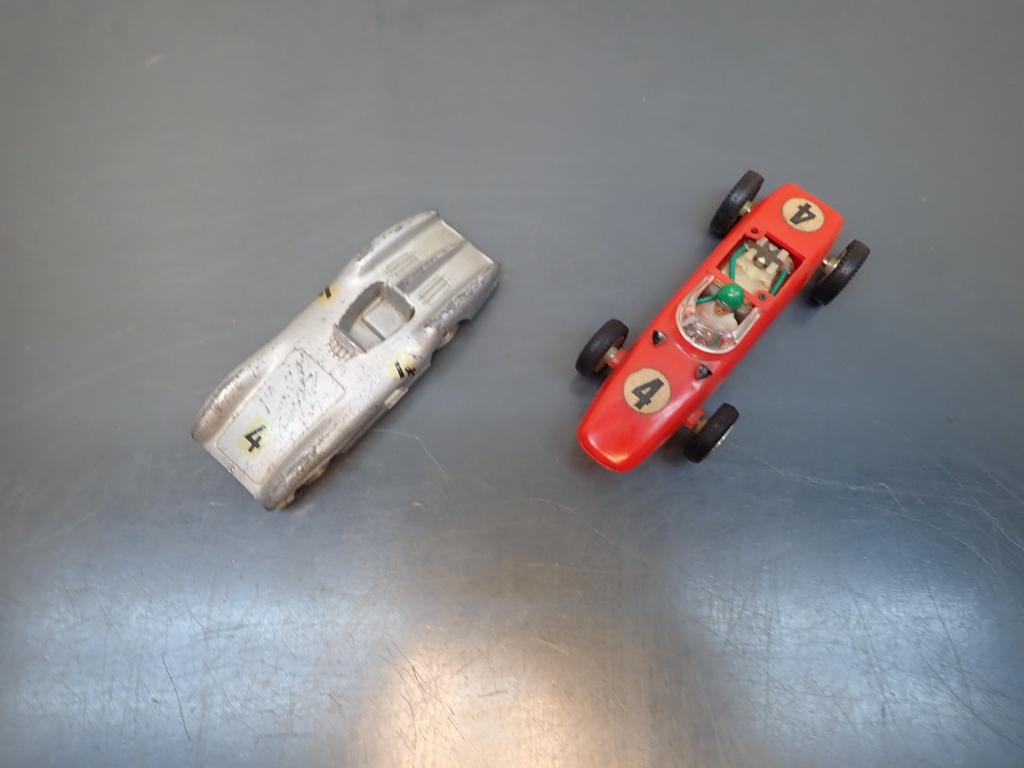 Marklin 8010 Mercedes W196 Streamliner, + Porsche F1 1:43, Hobby en Vrije tijd, Modelauto's | 1:43, Niet ingevuld, Gebruikt, Niet ingevuld