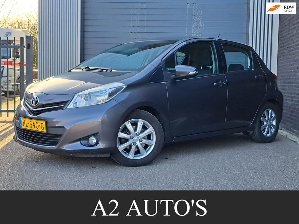 Toyota Yaris 1.4 D-4D-F Aspiration Airco, Auto's, Voorwielaandrijving, Euro 5, Stof, Gebruikt
