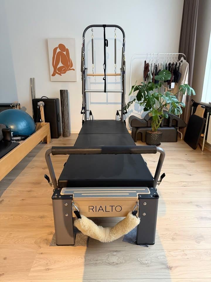 Balanced Body Rialto Reformer + Tower + Box + Jumpboard, Sport en Fitness, Yoga en Pilates, Ophalen, Gebruikt, Overig