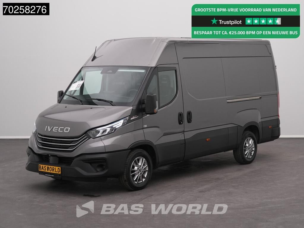 Iveco Daily 35S21 BPM VRIJ! 3.0L Automaat 2x Schuifdeur 210P, Auto's, Automaat, Stof, Euro 6, 4 cilinders