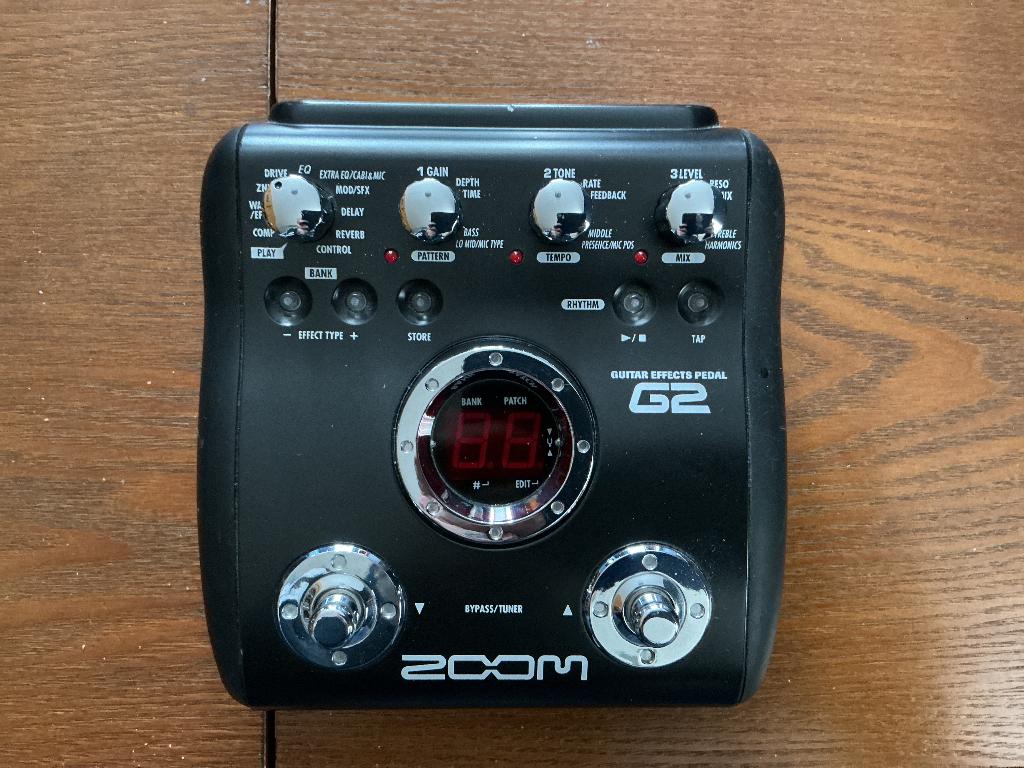 Zoom G2 multieffectpedaal, Muziek en Instrumenten, Effecten, Verzenden, Gebruikt, Multi-effect