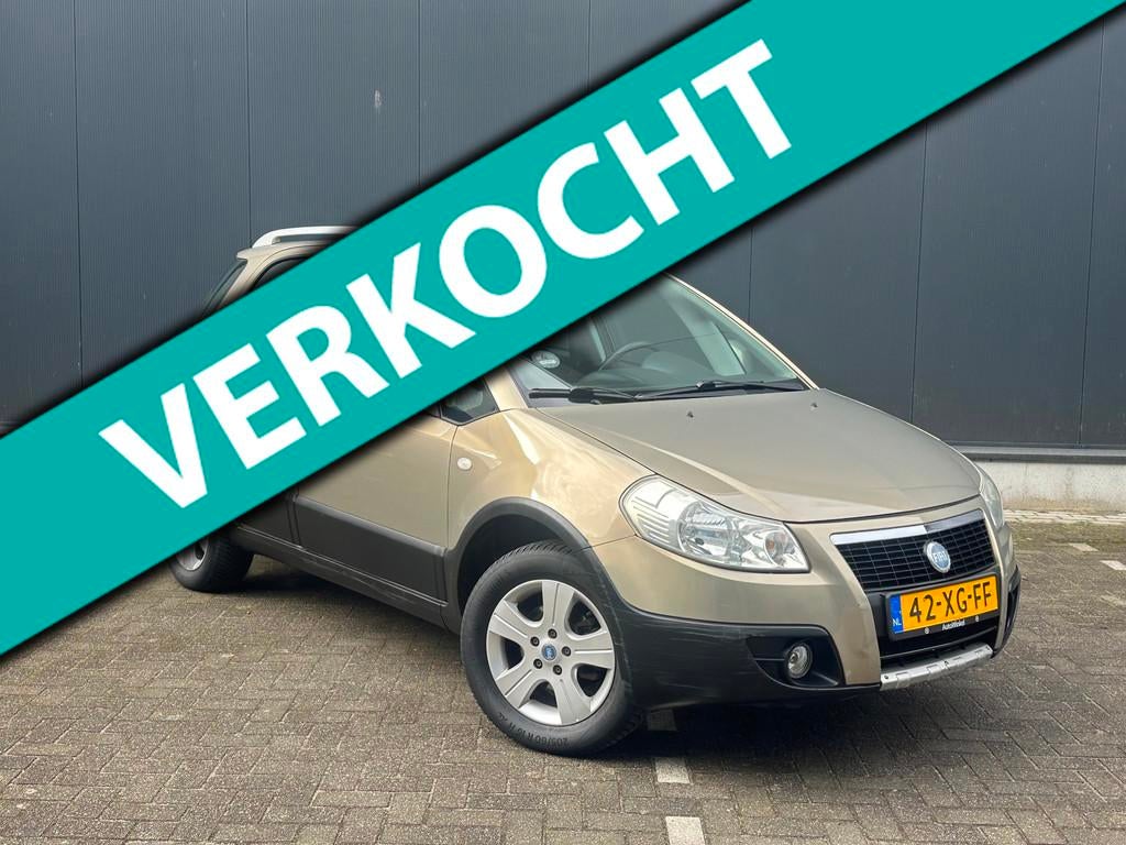 Fiat Sedici 1.6-16V Experience* Apk 20-03-2027* 4X4* N.A.P., Auto's, Fiat, Gebruikt, 4 cilinders, 400 kg, Beige