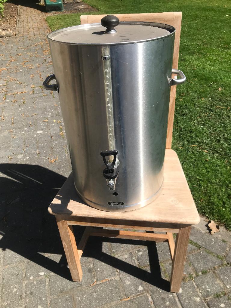 Animo DE20 warmhoudketel, Ophalen, Zilver, Metaal, Overige merken