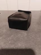 Zwart cameratasje met camera vintage. Werkt, Audio, Tv en Foto, Fotografie | Fototassen, Ophalen of Verzenden