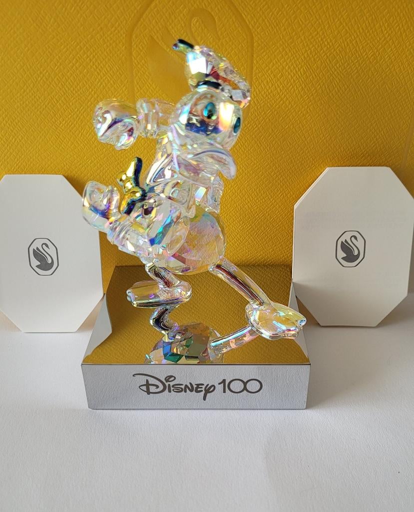 Swarovski Disney  100 Jaar Donald Duck. Kristallijn Shop., Swarovski@.com, Verzenden, Wattens, Nieuw