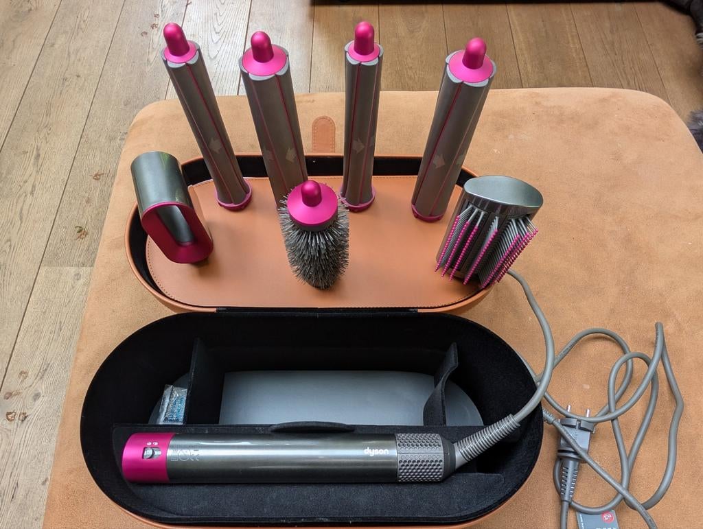 Dyson Airwrap Complete Föhn en Styler met Opbergdoos, Ophalen, Zo goed als nieuw, Haarverzorging
