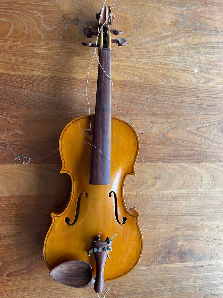 Oude Parrot Viool - Opknapper, Muziek en Instrumenten, Strijkinstrumenten | Violen en Altviolen, Verzenden, Gebruikt, Overige formaten