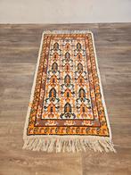 Handgeknoopt Tapijt uit Tunesië. Prachtige kleuren! Weg=Weg, Groen, Zo goed als nieuw, 150 tot 200 cm, Rechthoekig