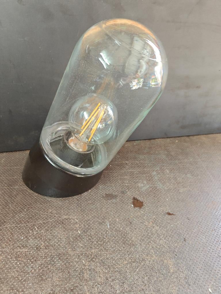 Oude Bakelieten stal lamp, Ophalen of Verzenden