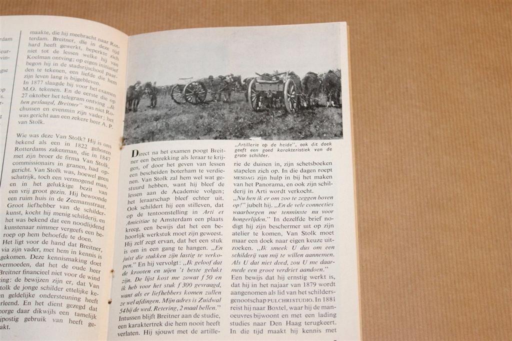 G.H. Breitner — Schilder van Amsterdam Vintage Boekje 1957, Ophalen of Verzenden, Gelezen