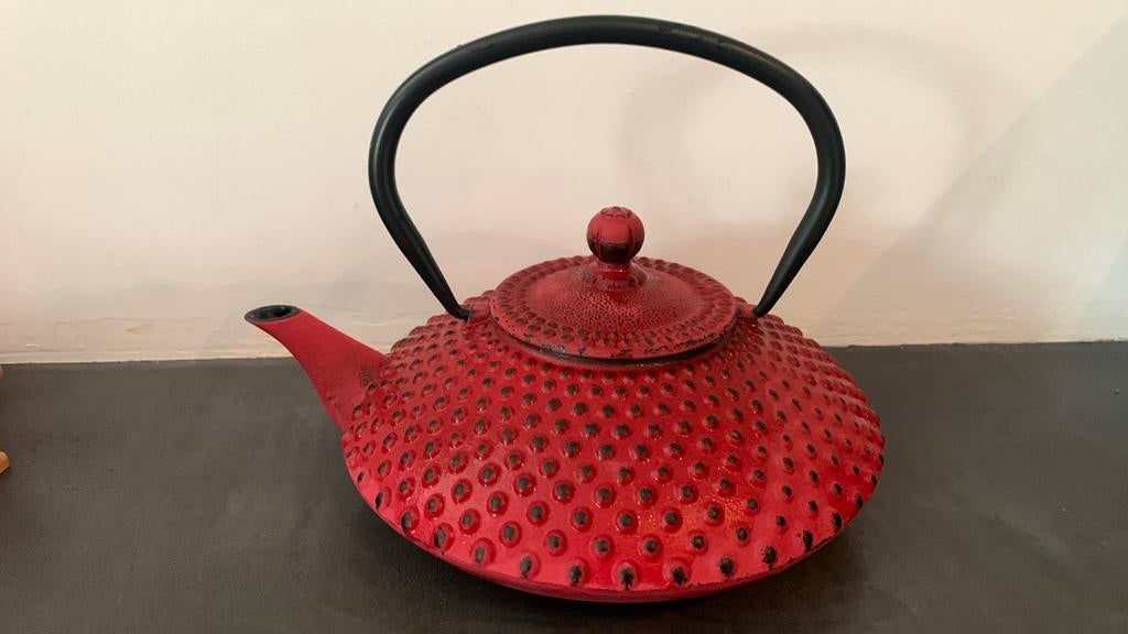 Bredemeijer  gietijzeren theepot, Huis en Inrichting, Keuken | Servies, Ophalen, Overige materialen, Gebruikt, Overige typen