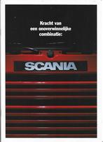 Scania vrachtwagen kracht brochure camion (sc058), Ophalen of Verzenden, Zo goed als nieuw, Vrachtwagen