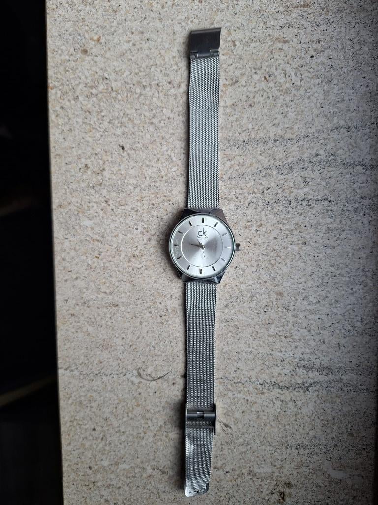 Calvin Klein horloge, Sieraden, Tassen en Uiterlijk, Horloges | Dames, Overige merken, Staal, Staal, Polshorloge