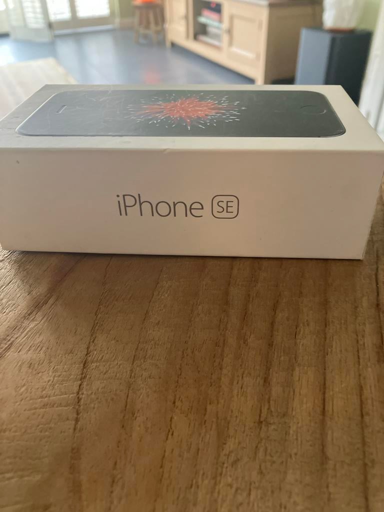 Leeg iPhone SE doosje (origineel), Ophalen of Verzenden, Gebruikt, Overige typen, Apple iPhone