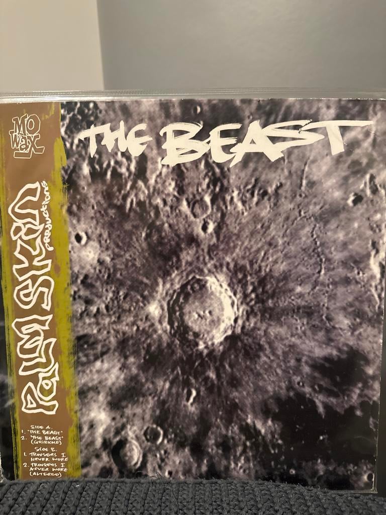 DJ Shadow - The Beast (Mo Wax Productions) Vinyl, Ophalen, Zo goed als nieuw, 12 inch