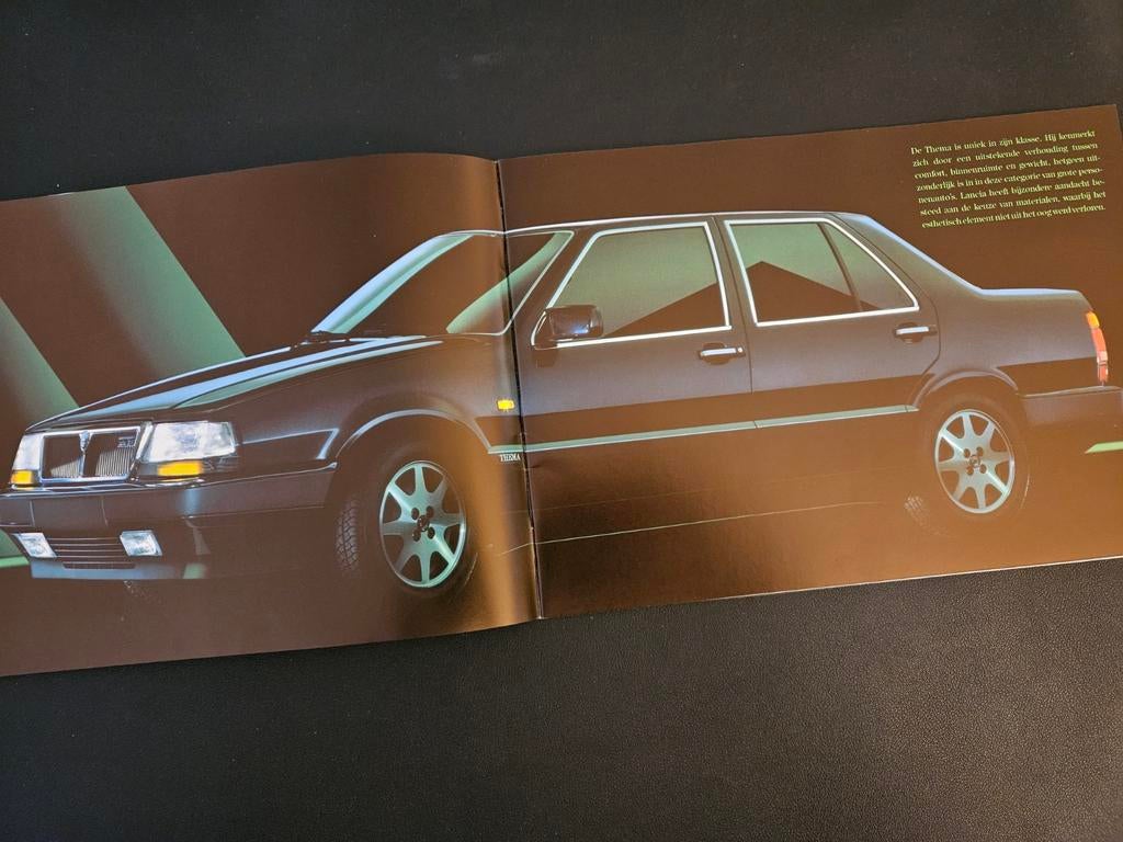 Brochure Lancia Thema, Ophalen of Verzenden, Zo goed als nieuw, Overige merken
