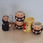 Goebel eierdopjes paters haan zandloper, Gebruikt, Overige typen, Ophalen of Verzenden, Overige stijlen