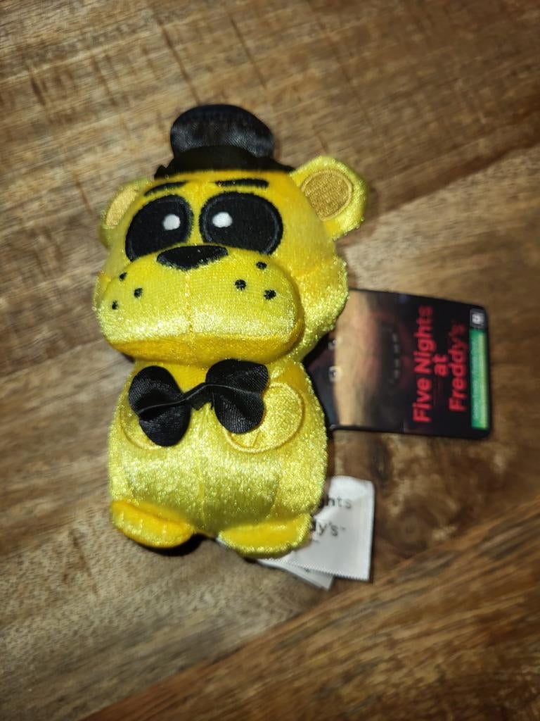 Five nights at freddy 4" 10cm Golden Freddy, Ophalen of Verzenden, Zo goed als nieuw, Film, Beeldje, Replica of Model